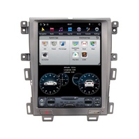 8 + 128G Android 11,0 GPS del coche para Ford Edge 2008-2014 Tesla Radio Vertical Unidad de reproductor Multimedia AutoStereo DSP grabadora de cinta
