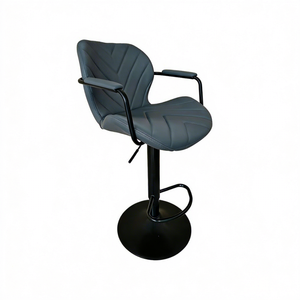 Sgabello <span class=keywords><strong>da</strong></span> <span class=keywords><strong>Bar</strong></span> Moderno ed Elegante, Portatile, Girevole e Regolabile <span class=keywords><strong>in</strong></span> Altezza, Realizzato <span class=keywords><strong>in</strong></span> <span class=keywords><strong>Ferro</strong></span> per Arredamento Domestico - Product Image 2