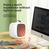Calentador de aire eléctrico y USB portátil, enchufe europeo/estadounidense/británico, calentador de manos para el hogar y la oficina, secador de aire caliente, calentamiento rápido