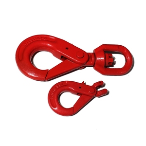 Gancho de Seguridad Giratorio Autoblocante de Alta Resistencia, Seguro y Confiable, de Acero, para la Industria Minera, Gancho de Elevación Tipo Clevis - Product Image 5