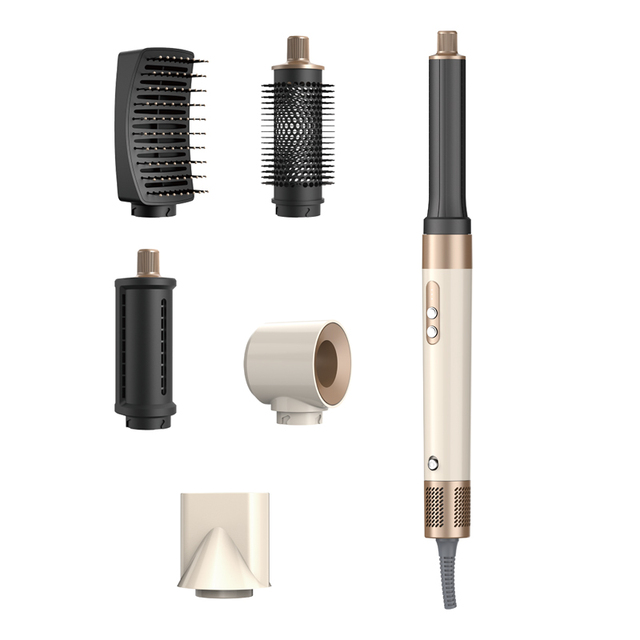 Hot Air Curler Coanda Effect Tech 350 Million Negative Ions 5 1 Multi Styling Intelligent Temperature Control Brushless Motor