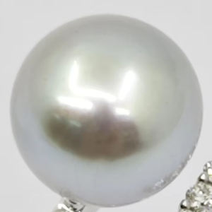 แหวนทอง18K แบบเปิดพร้อมแหวนพลอยฝังไข่มุกและเพชรสไตล์คลาสสิก - Product Image 2