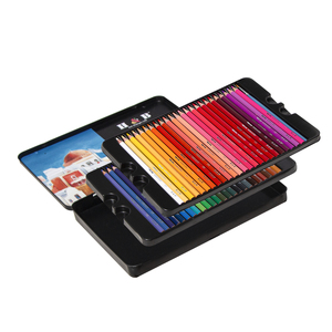 Juego de <span class=keywords><strong>48</strong></span> lápices de colores profesionales a base de agua para colorear, mezclar y combinar capas - Product Image 3