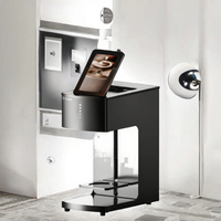 Pour EVEBOT 2019 Mini imprimante à café Selfie Machine WIFI 3D automatique avec caméra USB pour Cappuccino thé au lait et Biscuits