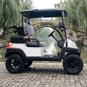 Voiturette de golf électrique neuve, sur mesure, 2 places, fabriquée en Chine, pour usage en resort et sur parcours, voiturette de golf/visite électrique. - Product Image 1
