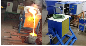 Horno <span class=keywords><strong>de</strong></span> Fusión por Inducción RXS <span class=keywords><strong>de</strong></span> <span class=keywords><strong>10</strong></span> <span class=keywords><strong>KG</strong></span> con Control PLC IGBT <span class=keywords><strong>de</strong></span> Ahorro Energético, Temperatura Máxima <span class=keywords><strong>de</strong></span> 2000 °C, 220V-380V, para Fundición Magnética <span class=keywords><strong>de</strong></span> Metales y Lingotes <span class=keywords><strong>de</strong></span> <span class=keywords><strong>Oro</strong></span> - Product Image 2