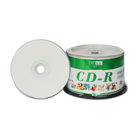 Disques CDR vierges imprimables par jet d'encre à prix d'usine en gros pour l'enregistrement