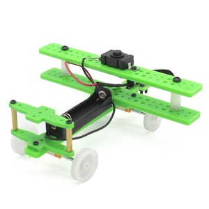 Eparthub mô hình máy bay nhỏ cánh cố định màu xanh lá cây sinh viên khoa học và công nghệ phát minh giáo dục hỗ trợ giảng dạy - Product Image 3