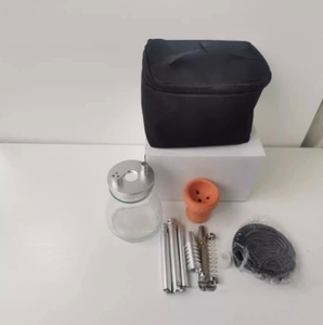 Nouveau modèle 2024 – Chicha portable écologique en plastique laqué, kit mini narguilé de voyage, modèle USA Mairun USA 823 - Product Image 3