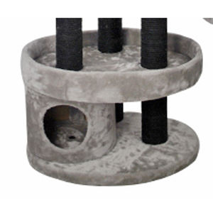 Krabpaal in legno <span class=keywords><strong>Cat</strong></span> Tree House grande Arbre A Chat Kratzbaum regolabile antigraffio per animali domestici torre di lusso Pour Maine Coon - Product Image 6