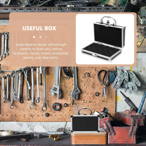 Maletín Rígido de Aluminio Mini, Duradero, de 7 Pulgadas, <span class=keywords><strong>para</strong></span> Almacenamiento de <span class=keywords><strong>Herramientas</strong></span> Portátiles, con Soporte OEM/ODM - Product Image 5