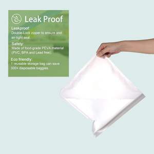 Многоразовые пластиковые пакеты для хранения продуктов, 3 размера - Product Image 5