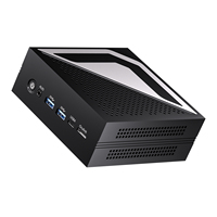 Mini-ordinateur Ultra 7 255H avec deux ports LAN 2.5G, double SSD NVMe, Wi-Fi 6E AX210 intégré, DDR5 64 Go, pour la maison, le bureau et les entreprises