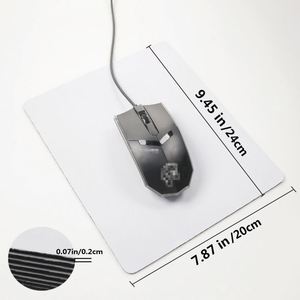 Almohadillas de Sublimación Personalizadas con Logotipo, Tamaño Personalizado, Transferencia por Calor, Tela de Neopreno, Impresión en Goma, Alfombrillas de Ratón en Blanco - Product Image 4