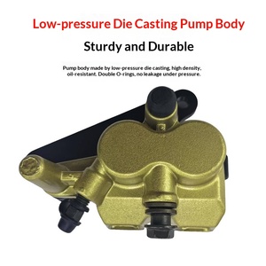 Pompe de frein à disque pour moto/véhicule électrique TBT110, pompe de frein à disque pour roue avant, accessoires semi-métalliques - Product Image 2