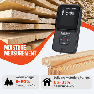 금속 탐지기 벽 스캐너, AC 전선용 위치 지정 구멍이 새롭게 디자인된 제품, 금속 및 목재 스터드 탐지 - Product Image 3