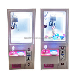 Langlebiger <span class=keywords><strong>Mini</strong></span>-Greifautomaten-Simulator aus Kunststoff, Spielhallen-Spielautomat für Kinder, Puppen-Greifarm-Maschine für Kinder - Product Image 3