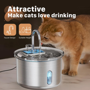Dispensador de Agua Inteligente para Perros y Gatos 2026, Duradero, Resistente a Mordidas, Bajo Consumo, a Prueba de Fugas, con Filtro de Acero Inoxidable, Inducción Automática - Product Image 5