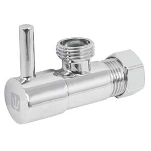 ANG-04BL Foset 1/4 chiavi ad angolo di svolta con maniglia a leva a canna per valvole angolari - Product Image 2