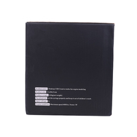 Caja de ventilador de embalaje reciclable ecológica personalizada de alta calidad Acabado mate Laminación rígida en relieve Electrónica de consumo
