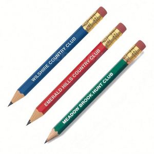 Lot de crayons HB miniatures personnalisés avec logo, écologiques, à prise facile, de haute qualité, pour cartes de score de golf, promotionnels, vente en gros usine - Product Image 1