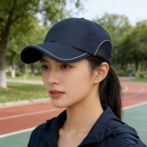 Customized 6-Panel Baseball Classic Unisex Snapback <strong>Hat</strong> for Men <strong>Women</strong> Dad <strong>Hat</strong> Casual Street Solid Color Sports <strong>Runner</strong> Cap - Product Image 2