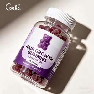 Gummies personnalisées pour la croissance capillaire aux nutriments botaniques mixtes, formule saine sans produits laitiers pour adultes, usage quotidien, exportation à grande échelle - Product Image 3