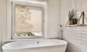 Thiết kế mới Mini 1 "Nhôm Venetian mù, rèm cuốn cho cửa sổ, thiết kế cổ điển màu trắng, bạc, đen và kem - Product Image 5