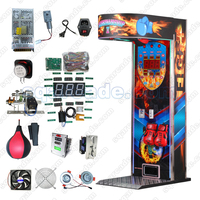 Machine de boxe électronique d'arcade de rue à monnayeur avec kits d'affichage LED pour les combats de récompense, en métal, garantie 1 an
