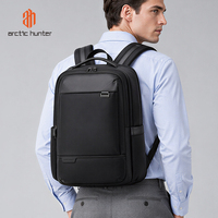 Sac à dos Arctic Hunter pour ordinateur portable, nylon, imperméable, écologique, grande capacité, voyage, travail, 15,6 pouces, unisexe