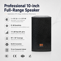 Haut-parleur professionnel pleine gamme haute puissance DSZ DS-f310 15 pouces 550W, boîtier en MDF de 18 mm, réponse en fréquence 50Hz-18kHz, impédance 8 ohms