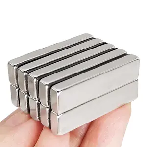 N52 Strong Magnetic Multi-specification Big Size Square Bar Rectangle Powerful Rare Earth Neodymium Magnet Block For Motor