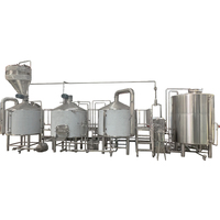 Offre Spéciale 1000L trois et quatre navires bière brasserie système de purée pour micro bière équipement de brassage