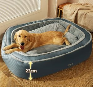 Op Maat Gemaakte Hoepel Katoen Gezellig Eersteklas Hondenbed Kattenmat Kussenbed - Product Image 6