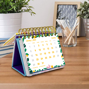 Tùy Chỉnh <span class=keywords><strong>Mini</strong></span> Đứng 2026 2027 Motivational 365 Inspirational Hàng Ngày Lật Bảng Bàn Hàng Đầu Lịch - Product Image 3