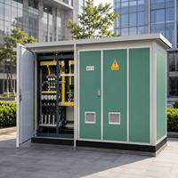 Poste de distribution extérieur compact 12kV 33kV avec transformateur à bobinage en cuivre – Fournisseur