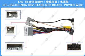 Accesorios para Coche, Panel de Acabado Interior, Reproductor Android para Coche, para <span class=keywords><strong>HONDA</strong></span> <span class=keywords><strong>BRV</strong></span> 2017, Radio DVD para Coche, Marco para Coche - Product Image 6