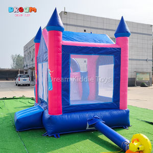 Château <span class=keywords><strong>gonflable</strong></span> commercial en PVC, thème Princesse, avec toboggan, idéal pour la location événementielle et la vente en gros - Product Image 4