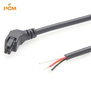 45 °   Câble d'assemblage Degree Micro-Fit 3.0 vers Molex 4 broches à sortie gauche pour alimentation et signal des dispositifs compacts et contrôle robotique - Product Image 1