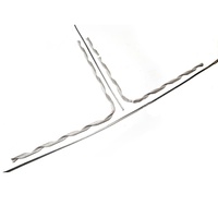 Tige de raccordement préformée hélicoïdale galvanisée pour la connexion des fils de terre, adaptée aux raccords de tiges d'armure pour fils de terre torsadés galvanisés