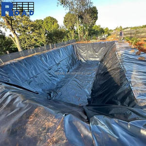 Rouleau de géomembranes HDPE pour l'aquaculture, l'agriculture et l'élevage de crevettes 0.8mm 1.5mm 2mm Grande qualité - Product Image 4