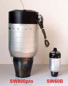 SWIWIN SW800Pro 최대 추력 80KG 브러시리스 터빈 엔진 제트 터보 제트 브러시리스 대형 모델 항공기 세발 자전거 고정 날개 무거운 - Product Image 2