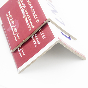 Protector de esquinas de papel Kraft en forma de L blanco de alta calidad ecológico con impresión de logotipo personalizado para Cepilladoras de madera protección de envío - Product Image 6