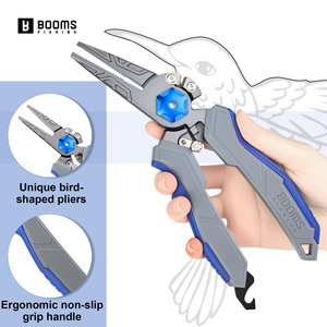 Multi-function Tungsten Fishing Pliers PTFE Coating Saltwater Split <b>Ring</b> Fish Hook Remover Fishing Line <b>Cutters</b> Waterproof - Product Image 3