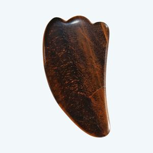 Massager Gua Sha <b>Skin</b> Facial <b>Care</b> Natural Tiger Eye Gua Sha Boards for Body Foot Massage <b>Tools</b> - Product Image 3