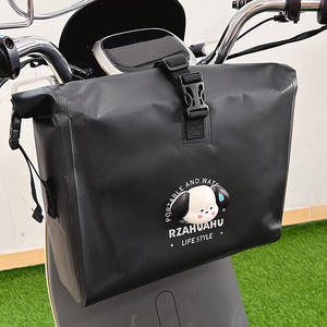 Bolsa de Almacenamiento Trasera Multifuncional con Diseño de Dibujos Animados para Bicicleta, Bolsa Impermeable para Motocicleta, Bolsa para Colgar, Organizador para Casco y Cargador - Product Image 5