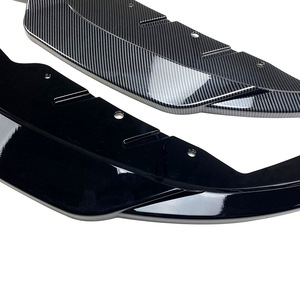Bmw Front Bumper Lip Splitter Carbon Fiber Texture G30 G31 2021+ 520i 525i 530i Amp Z - Product Image 5
