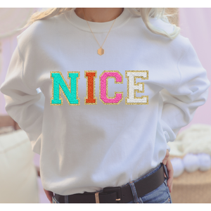 Calcomanías de hierro con estampado DTF de letras del alfabeto dorado de voleibol de 3 pulgadas, pegatina de transferencia de calor, toalla de chenilla para ropa DIY - Product Image 4