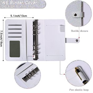 Bao Bì Bán Sỉ Bằng Da Pu Hàng Tháng Bao Bì Tiền Tiết Kiệm Tiền Mặt Sổ Kế Hoạch Ngân Sách Ví Đựng Tài Liệu Có Máy Tính - Product Image 3