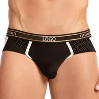 Celana Dalam Pria Seksi Personalisasi Celana Dalam Pria, Celana Boxer Katun Spandeks Regang Nude Seksi
